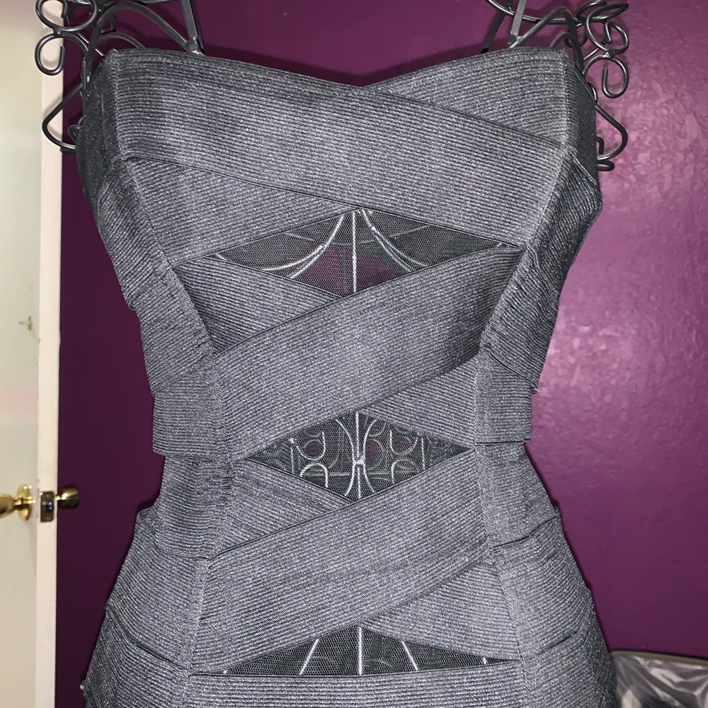 Fredericks of Hollywood Fifth Element Black corset halter top